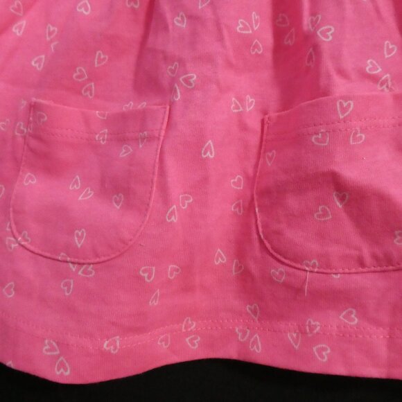 CARTER'S - Just One You | 3M | Cute Pink Baby Dress with Hearts | NWT - Picture 8 of 16